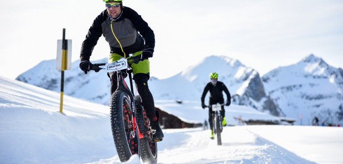 Snow Bike in der Schweiz in Gstaad